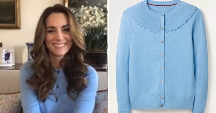 Boden drops new version of Princess Kate's gorgeous blue cardigan