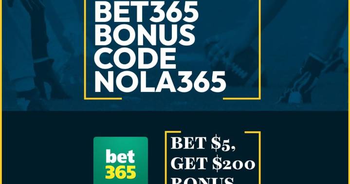 Bet365 Bonus Code NOLA365: Secure $200 Promo for MNF