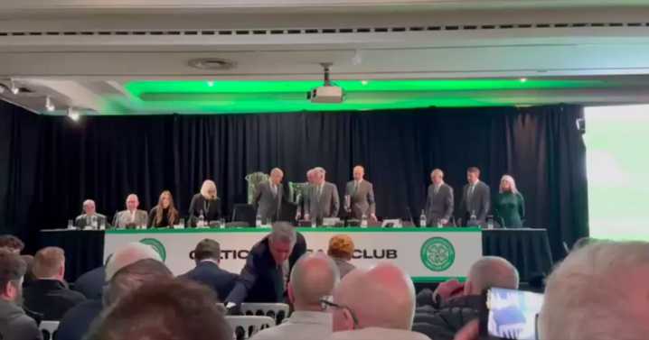 Celtic slam 'disruptive individuals' after shareholders walk out in AGM chaos