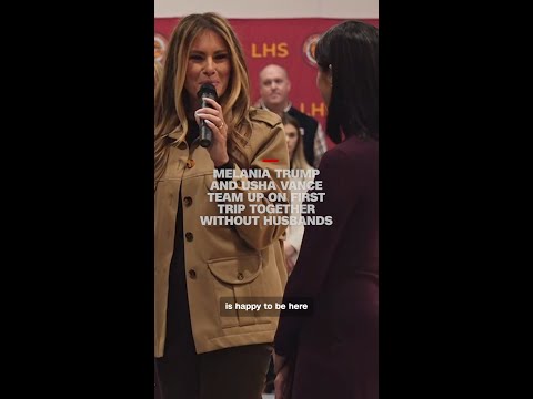 Melania Trump and Usha Vance team up on first trip together without husbands