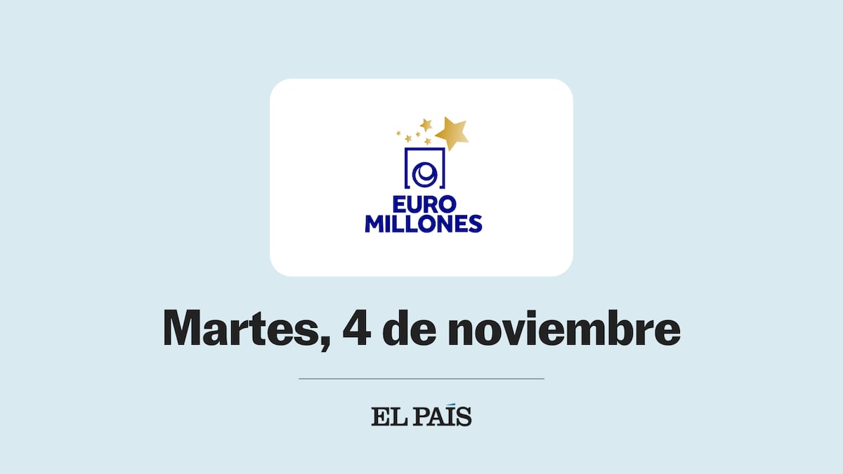 Euromillones: comprobar sorteo del martes 4 de noviembre