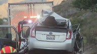 1 person killed when Prius rear-ends big rig on 210 Freeway in Sunland