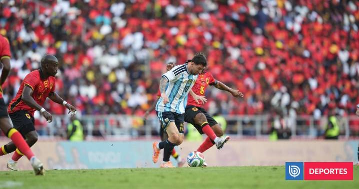 Con gol de Lionel Messi: Argentina cerró el año con triunfo ante Angola en Luanda