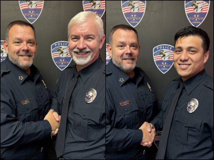Dickson Police Department Welcomes Two New Officers