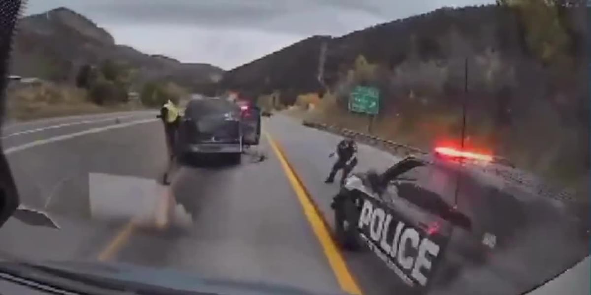 WATCH: Colorado deputies searching for suspect accused of stealing shuttle bus