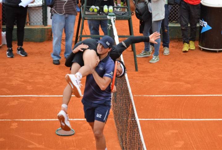 Comesaña ganó una exhibición en la que el resultado fue lo menos trascendente