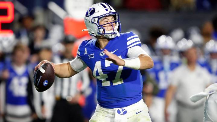 No. 12 BYU crushes TCU 44-13, snapping five-game skid against the Horned Frogs