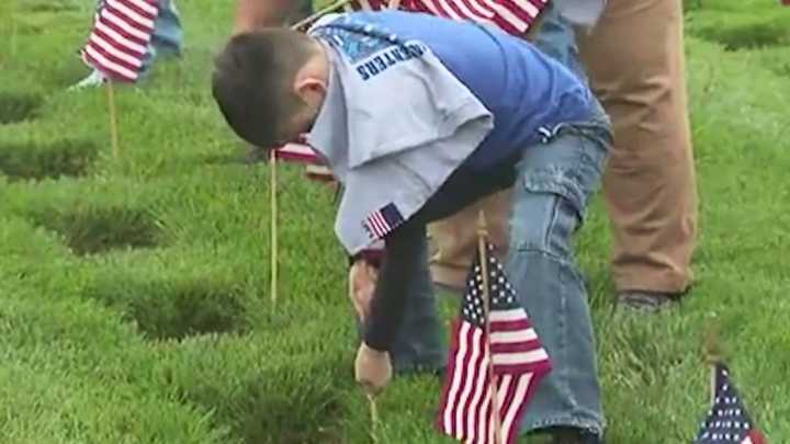 Riverside Cemetery's flag event canceled amid government shutdown