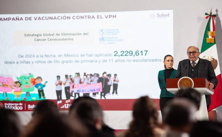 México amplía la vacunación contra el VPH: ahora también para niños