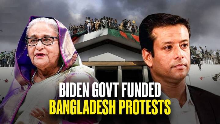 Hasina's Son Blames Biden Govt For Funding 2024 Bangladesh Protests World News
