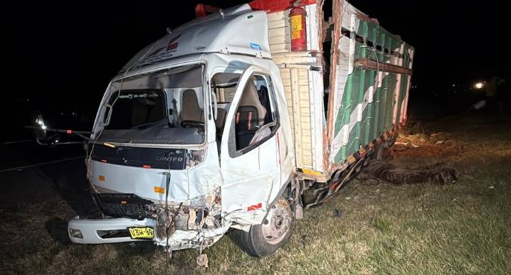 Un muerto tras el despiste de un camión en la carretera Juliaca