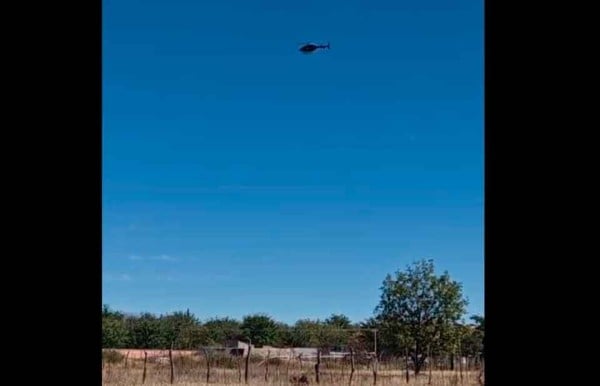 Video.- Aeronaves de la Fuerza Aérea Mexicana sobrevuelan Parral y Matamoros