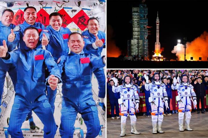 Chinese Shenzhou-20 astronauts begin return to Earth after debris struck spacecraft