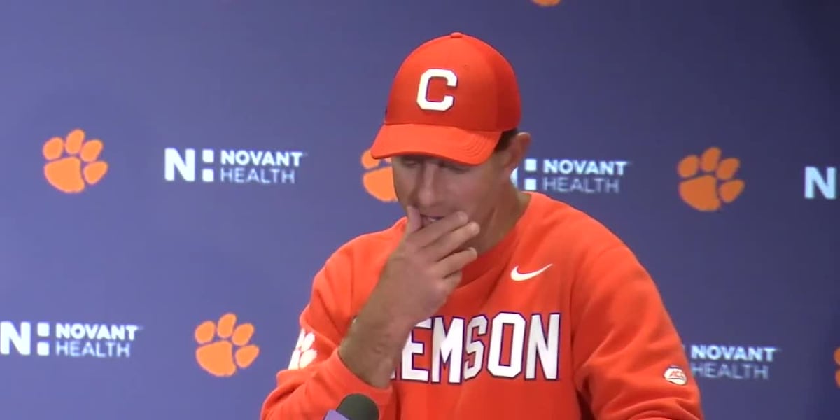 Clemson football head coach Dabo Swinney opening statement following loss to Duke