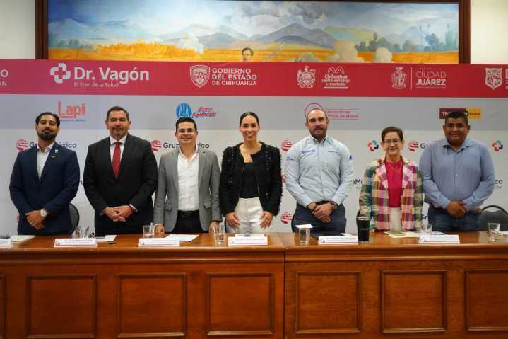 Regresa el Dr. Vagón a Chihuahua con servicios médicos gratuitos