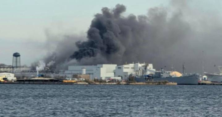 Baltimore manufacturing plant catches fire in Canton industrial area