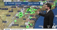 Isolated showers and storms tonight before better chances work in tomorrow