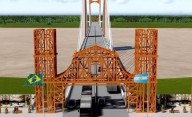Será clave para el comercio: construyen un nuevo puente que conectará Brasil y Argentina