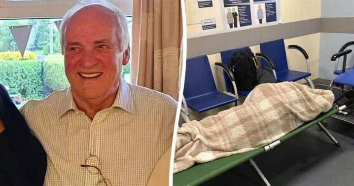 Lanarkshire pensioner faces A&E wait for 14 hours as family forced to bring camp bed