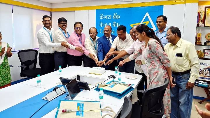 Kolhapur: Founder’s Day Celebrated With Great Enthusiasm At Canara Bank Regional Office