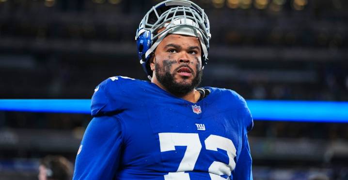 Giants offensive tackle slams Lions’ Aidan Hutchinson for quiet day