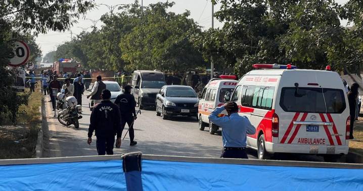 At least 12 killed in Islamabad suicide attack – the most deadly assault in the Pakistani capital since 2008
