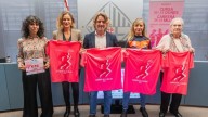 La camiseta de la 'Cursa de la Dona' desata la polémica en Barcelona: Junts y ERC critican que el nombre esté en castellano