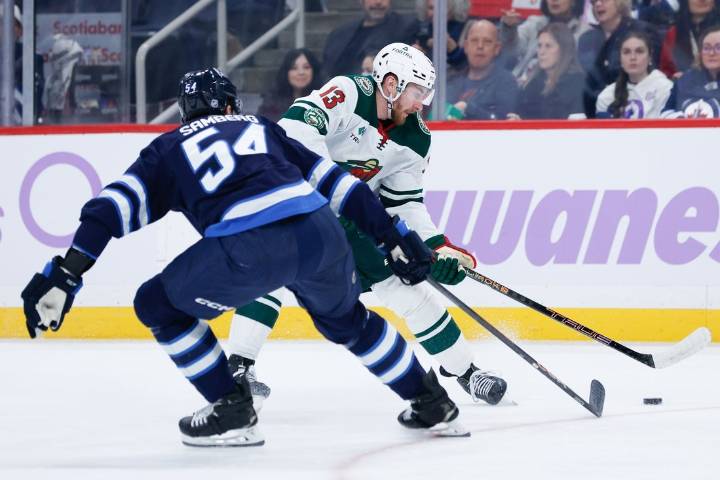 Deadspin | Jesper Wallstedt blanks Jets as Wild win 5th straight