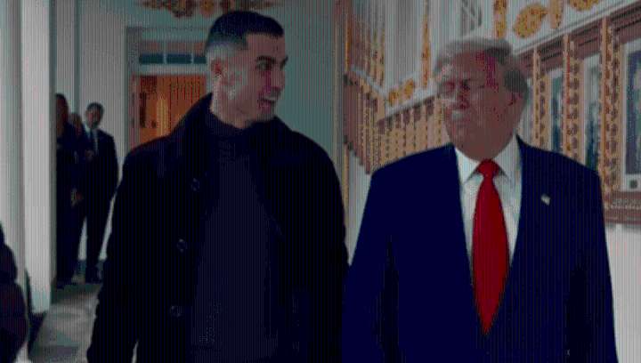 Donald Trump recibió a Cristiano Ronaldo y la Casa Blanca lo tiene muy claro: «Dos GOATS»