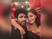 Ananya Panday drops goofy birthday message for Kartik Aaryan