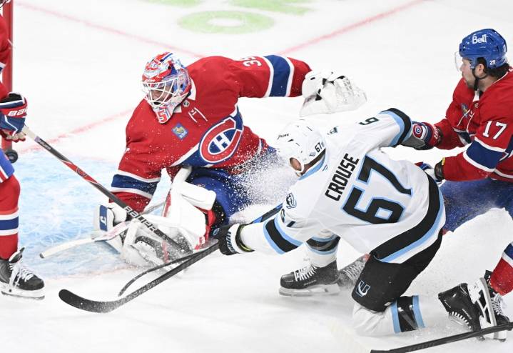 Mammoth give up five straight goals to Montreal in 6