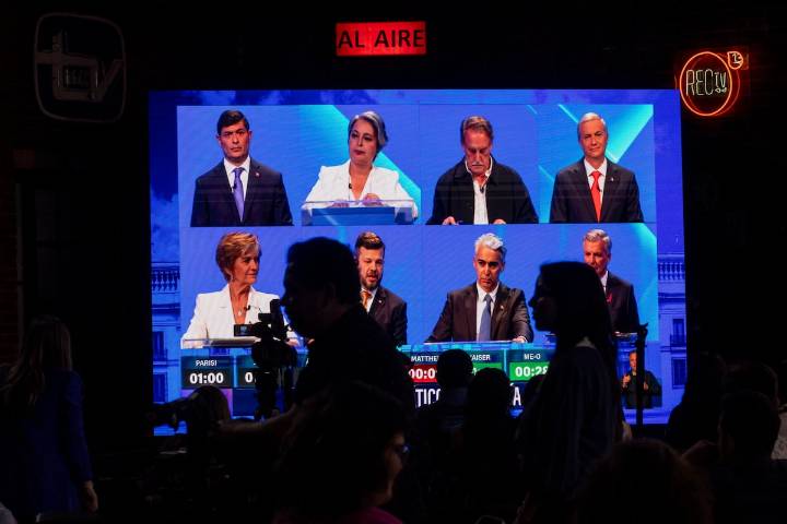 Debate presidencial de Anatel en Chile, en vivo | Los candidatos llegan al estudio para debatir por última vez antes de las elecciones