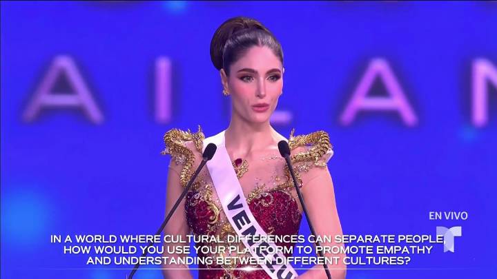 ¿Acertó o se equivocó? Así respondió Miss Venezuela a la pregunta ante los jurados