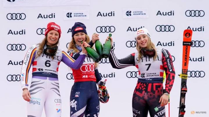 Shiffrin dazzles with 104th World Cup win at Copper Mountain slalom