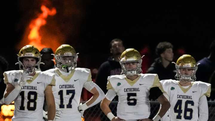 See our favorite 2025 Indiana high school football playoff photos