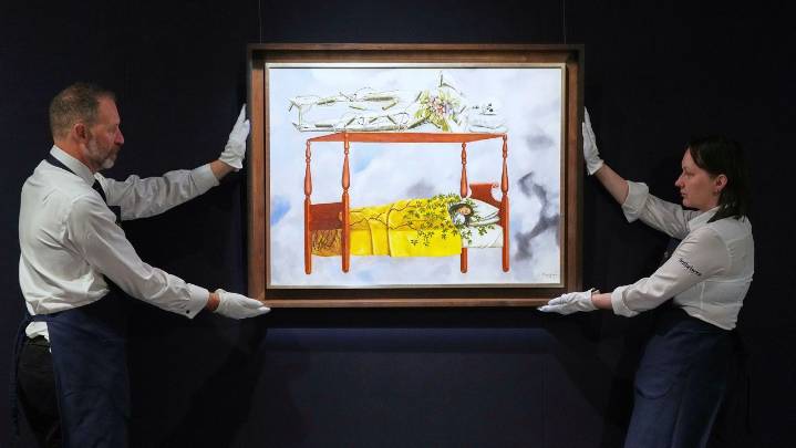 $54.7M sale of Frida Kahlo self-portrait breaks auction record for female artists