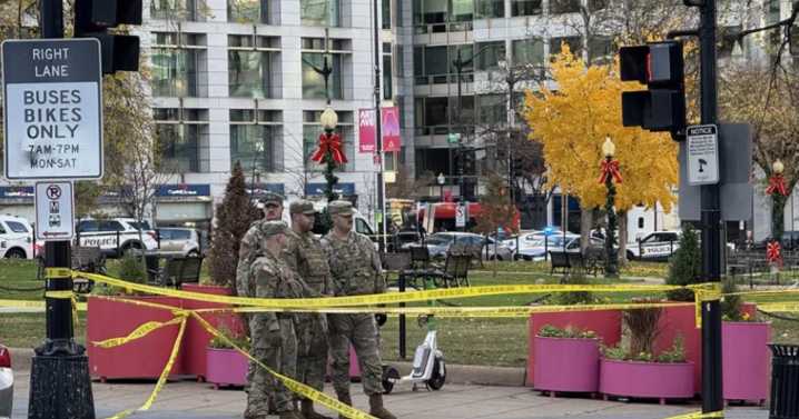 Donald Trump denunció como «acto de terror» el tiroteo contra dos guardias nacionales en Washington