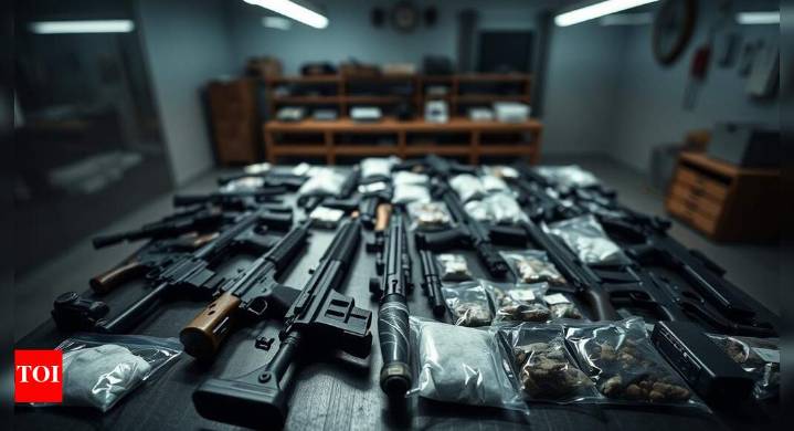 DMs and drones: Amritsar police busts Pakistan-linked arms & drugs network; five arrested