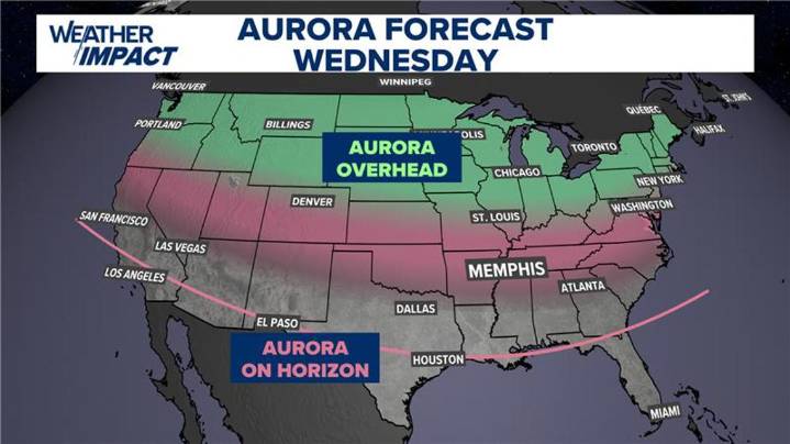 Can we see northern lights tonight? It's possible in these areas.