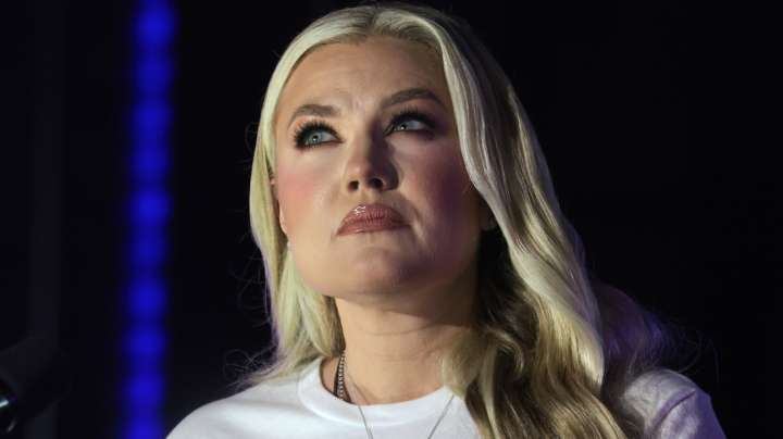 Erika Kirk's Head-Scratching Defense Of Her Cozy JD Vance Hug Totally Backfires