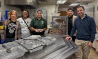 Alexandria police staff volunteer at community shelter