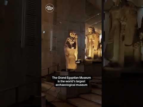 Grand Egyptian Museum, $1 billion project, opens after 3 decades #shorts