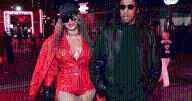 Beyonce's Fiery Red Playsuit Brings Serious Heat to F1 Grand Prix