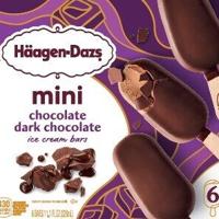 DREYER'S GRAND ICE CREAM, INC. ISSUES ALLERGY ALERT ON UNDECLARED WHEAT IN HAAGEN-DAZS CHOCOLATE DARK CHOCOLATE MINI BARS IN 6 COUNT PACK