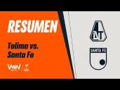 Tolima vs. Santa Fe (1-0): gol, resumen y video del partido por Liga BetPlay 2025