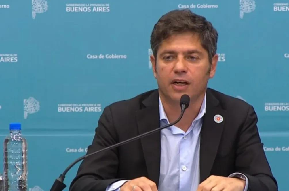 Kicillof le pidió una reunión al ministro Santilli para tratar la deuda que mantiene la Nación y obras públicas