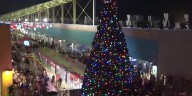 Outlet Shoppes hosts 9th annual Christmas tree lighting ceremony