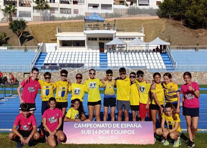 Una camada que ilusiona en el atletismo grancanario