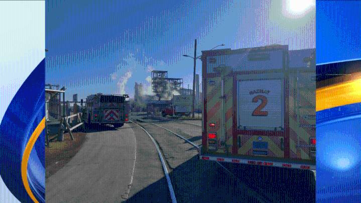 Emergency crews respond to chemical spill at food processing company in Decatur