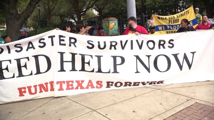 Sandy Creek survivors rally for $500M disaster fund